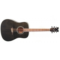 Tradition AK48 - Akustik Gitar - Transparan Siyah - Hard Case dahil