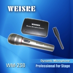 WM238 - Kablosuz El Mikrofonu