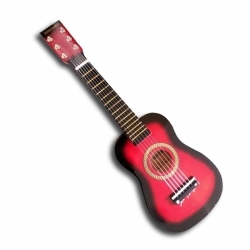 U202-RD - 6 Telli Çocuk Gitarı - Kırmızı