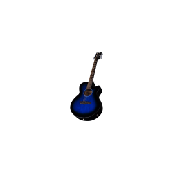 AXPEBB - AXS Performer Elektro Akustik Gitar - Blue Burst