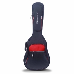 CRSG306CBR - 30mm Süngerli Klasik Gitar Gig-Bag (Siyah-Kırmızı)