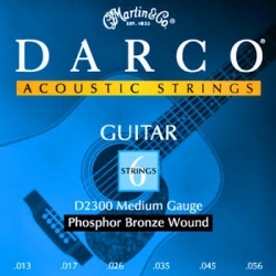 D2300 - Darco Phosphor Bronze (Medium) 13-56 Akustik Gitar Teli