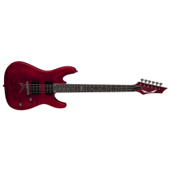 C350TRD - Custom 350 Elektro Gitar - Trans Red