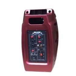 PAZ66AB - 30 Watt Taşınabilir Şarjlı Amplifikatör (Kırmızı)